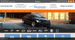 Desktop Screenshot of newenglandautosct.com